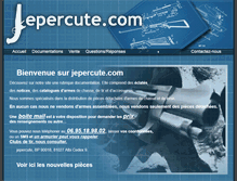 Tablet Screenshot of jepercute.com